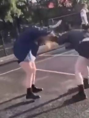 Students at several Melbourne high school shave been involved in violent brawls.
