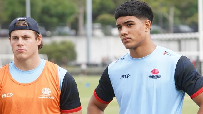 Young rugby player Isaac Fonua. Picture: NSW Waratahs