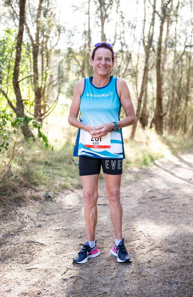 Kaye Stanton turned to ultramarathons to help “get away” from everyday stresses. Picture: Marilia Ogayar