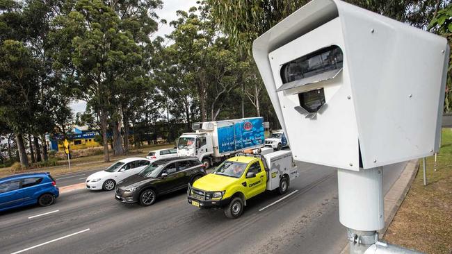 Red light Speed camera at Bray street intersection. 03 AUG 2018