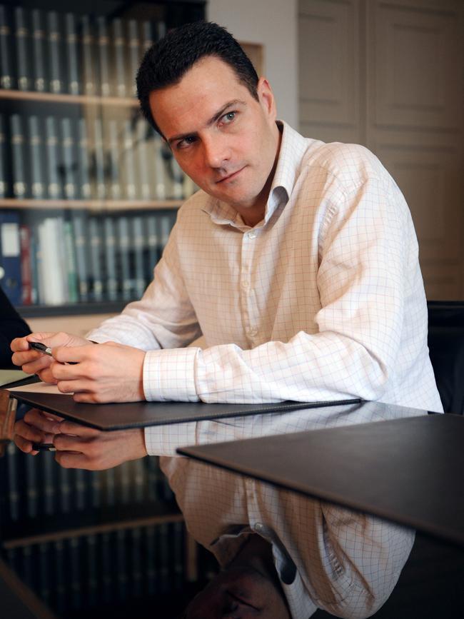 Jérôme Kerviel, who admitted to engaging in years of unauthorised trades, in Paris in 2008.