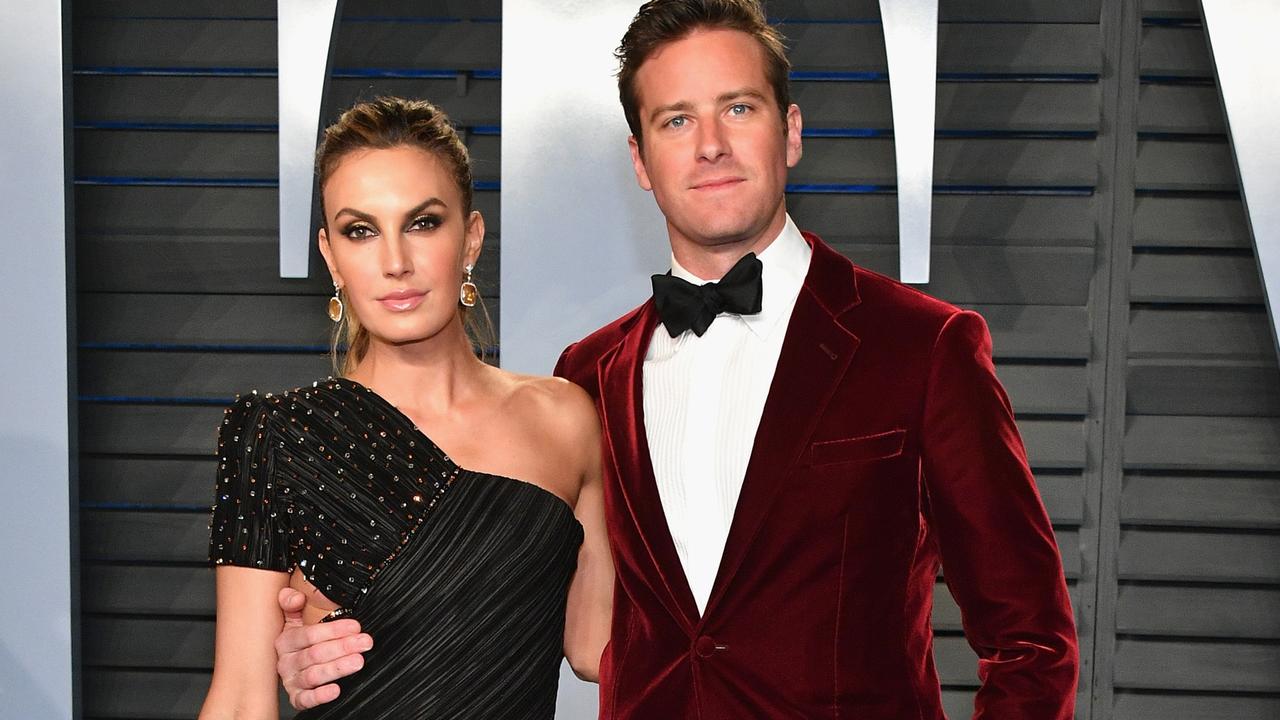 Armie Hammer and Elizabeth Chambers at the 2018 Vanity Fair Oscar Party. Picture: Dia Dipasupil/Getty Images