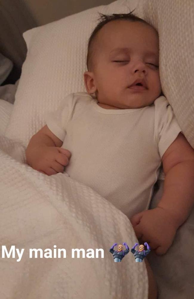 The Queensland Times Cutest Ipswich Summer Baby 2022 competition: “04/03/2022 - ATTICUS HOOKE having a nice sleep after some milky delights.” Picture: Jarrod Hooke