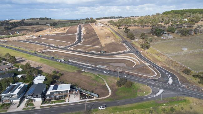 Panorama Estate at the corner of Point Richards Road and Portarlington Road. Picture: Brad Fleet