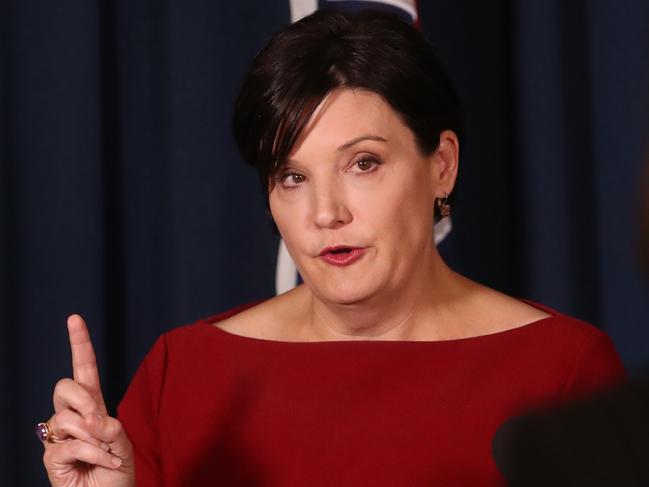 Jodi McKay holds a press conference on L 10 of Parliament House regarding housing ect .pictureJohn Grainger