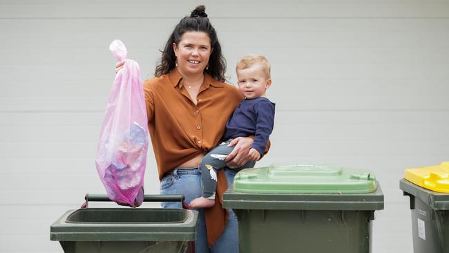 Ruby Dwyer and her son Jack.