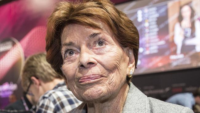 Eurovision Song Contest 2015 in Vienna. Lys Assia, Swiss singer who won the first Eurovision Song Contest in 1956. Pic Ella Pellegrini