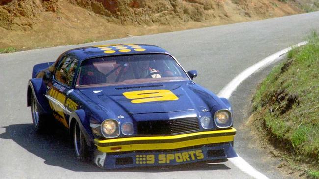 LEYBURN BOUND: "Big Rev Kev" Kevin Bartlett, pictured steering his famous Chev Camaro Z28 at Mount Panorama, Bathurst, will be a special guest at the 2019 Historic Leyburn Sprints. Picture: Autopics.com.au