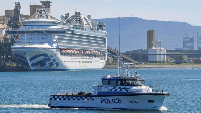 The Ruby Princess COVID outbreak was linked to 900 confirmed coronavirus infections and 28 deaths. Picture: Simon Bullard