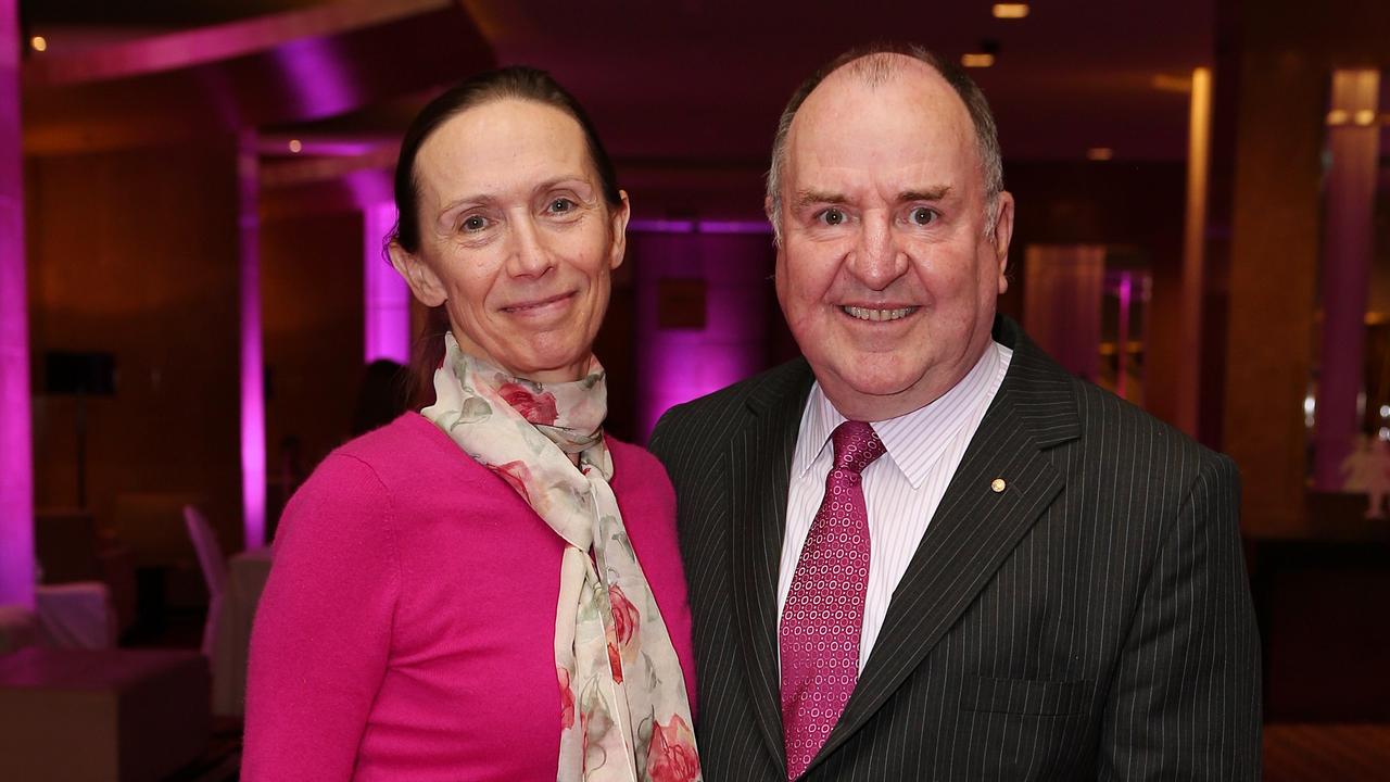 Co-founders of Bakers Delight Roger Gillespie and his wife Lesley Gillespie. Picture: Julie Kiriacoudis