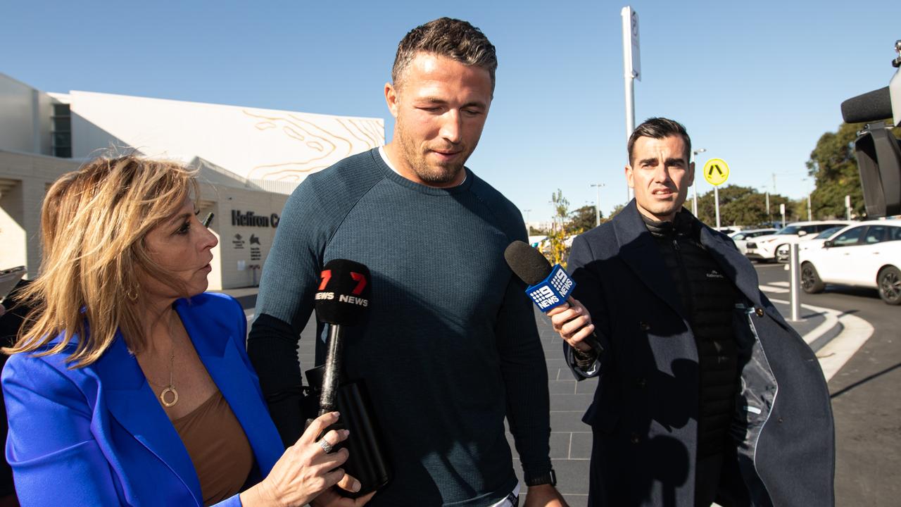 Sam Burgess has parted ways with South Sydney. Picture: Julian Andrews