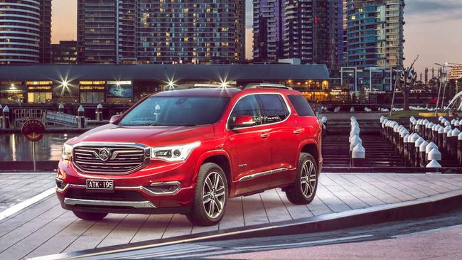 Holden’s big Acadia SUV is priced the same as a mid-size SUV.