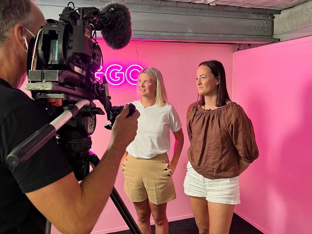 Cummins and Conway are dedicated to creating a safe community that vulva owners can go to for support throughout their pleasure journey. Picture: Supplied.