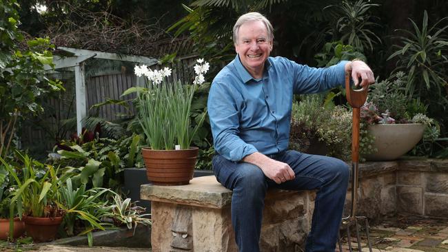Graham Ross in his Beecroft yard. Picture: David Swift