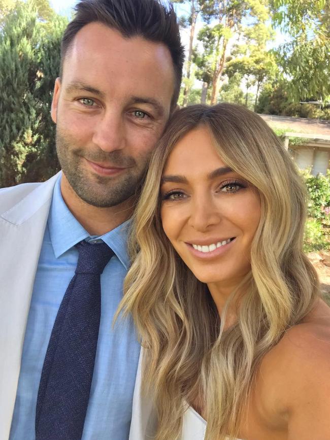 Nadia and Jimmy Bartel abruptly split in 2019. Picture: Instagram