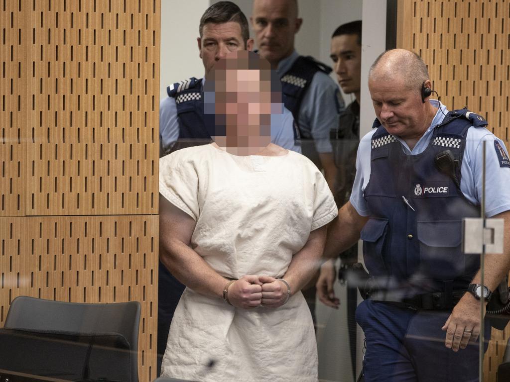  Brenton Tarrant has reportedly been moved from Christchurch to the country’s only maximum security prison in Auckland. Picture: Mark Mitchell