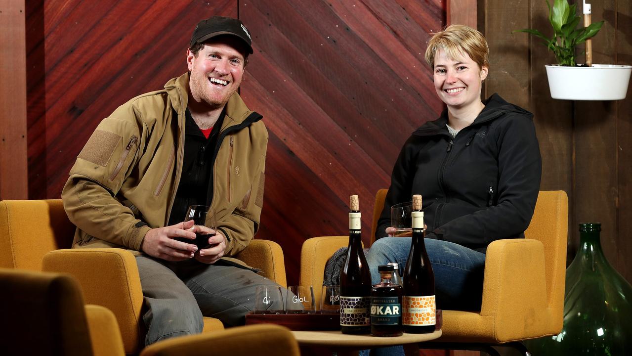 Brendan and Laura Carter of multi-award winning Applewood Distillery. Picture: Dylan Coker