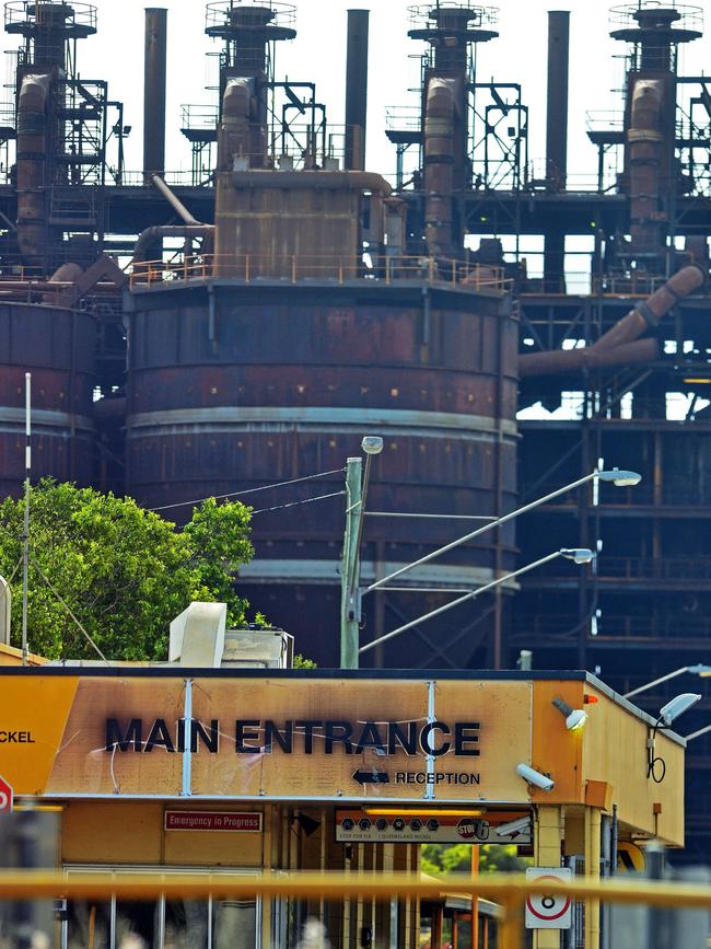 Queensland Nickel’s Yabulu refinery in Townville. Picture: Zak Simmonds