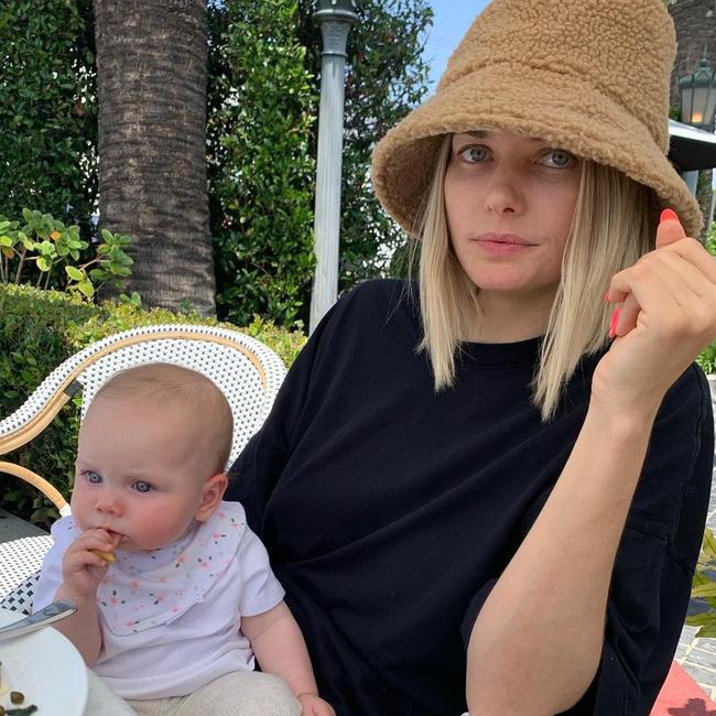 Jess Hart has enjoyed showing Baby-Rae her homeland. Picture: Instagram.