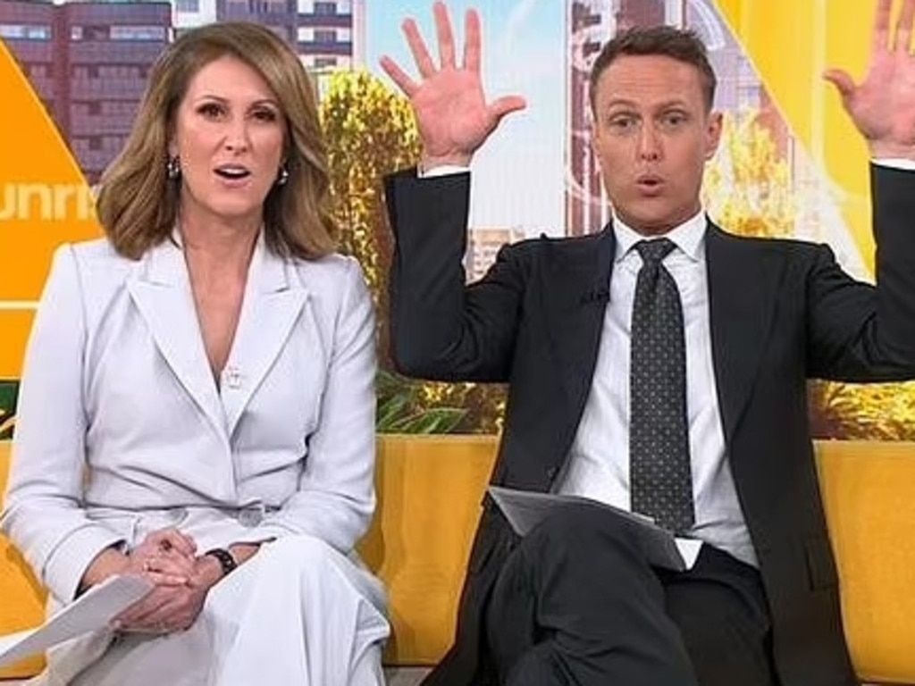 Sunrise hosts Natalie Barr and Matt Shirvington said they were “mind blown”.