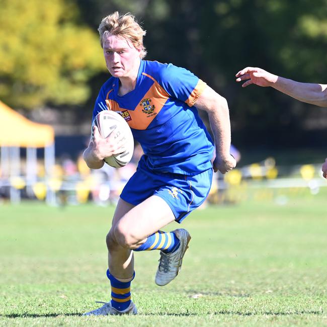 Ashgrove Vs Villanova College AIC First XIII rugby league. Saturday July 22, 2023. Picture, John Gass