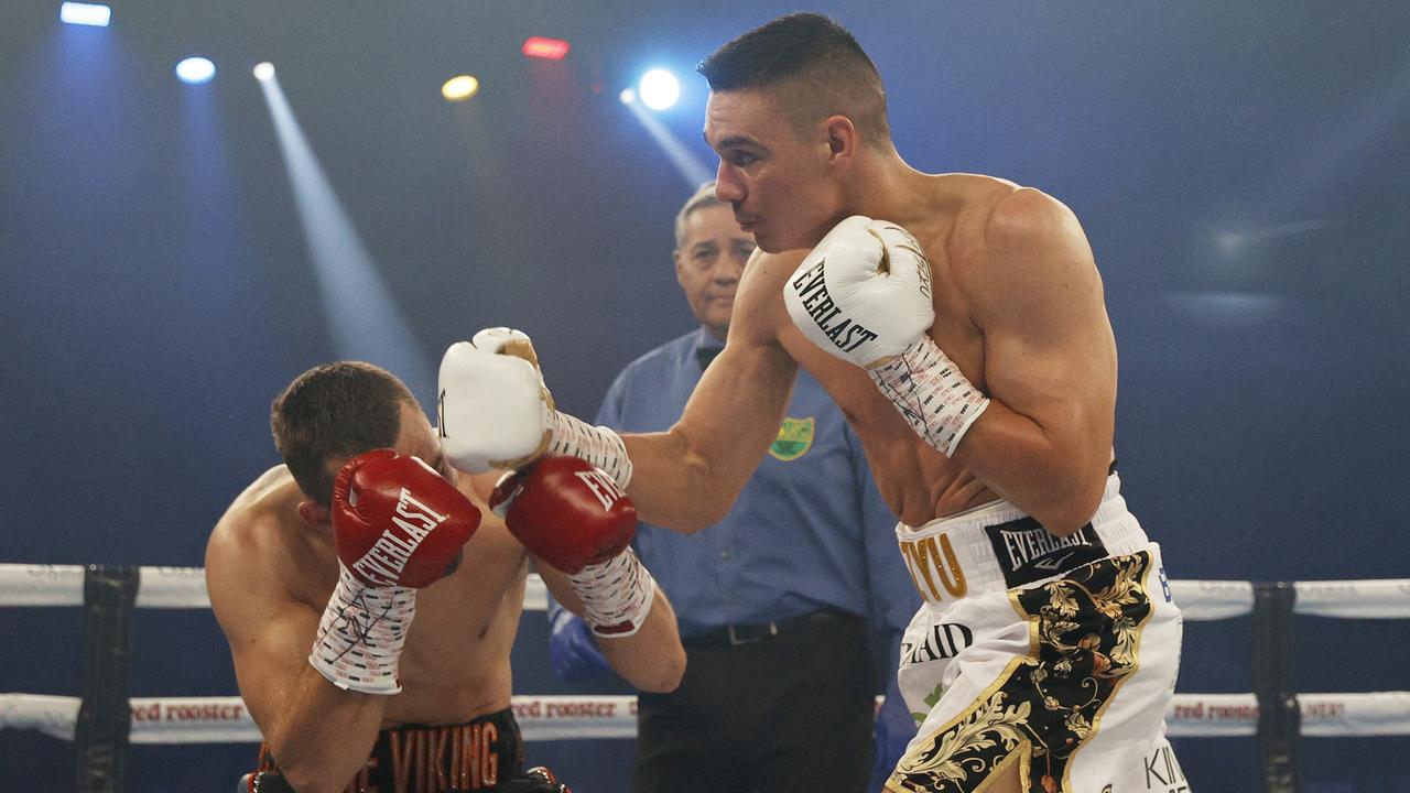 Tim Tszyu is hoping to fight again in November. Picture: Mark Evans/Getty Images