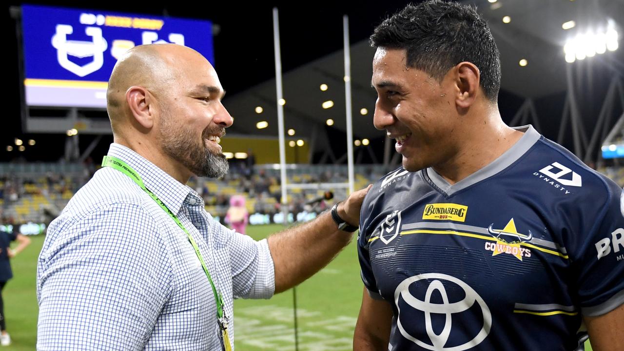 Todd Payten’s relationship with captain Jason Taumalolo has been questioned at times. Picture NRL Photos