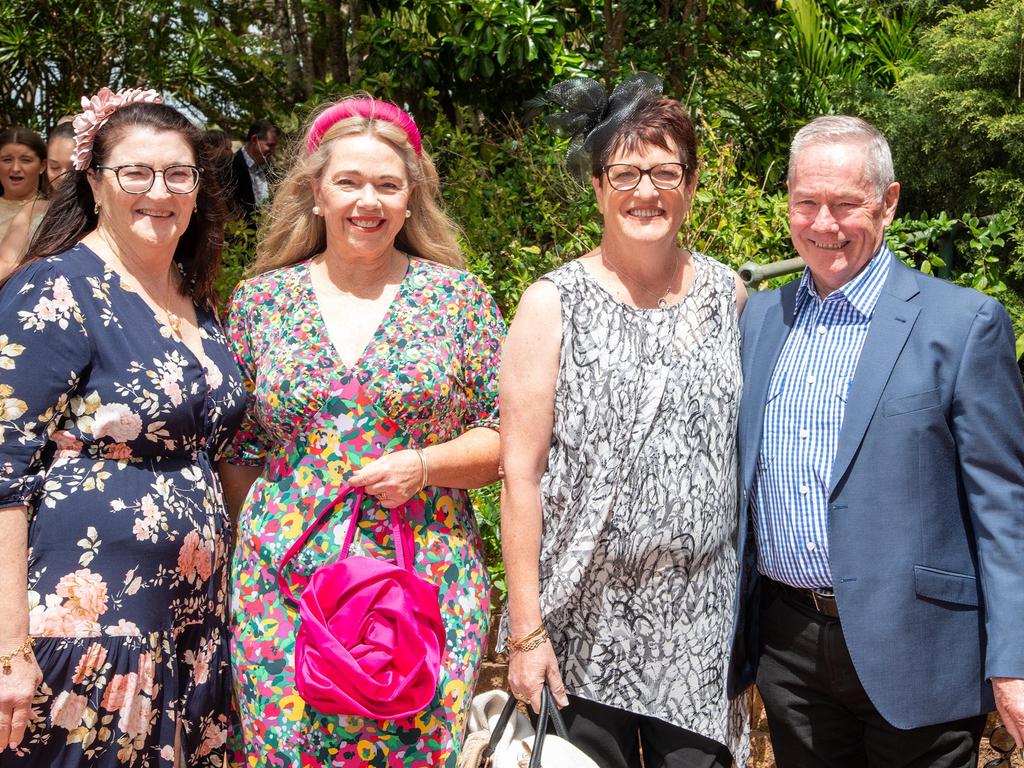 Jayne Tobin (left), with Sharon Pascoe, Elaine and Jeff Martin.