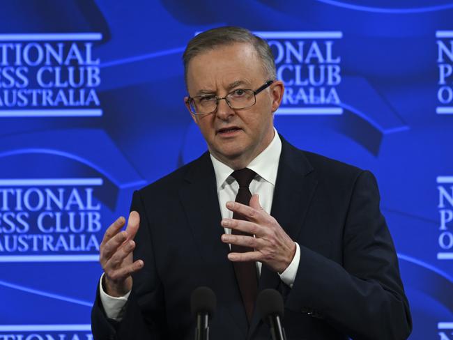 Anthony Albanese says returning to the pre-pandemic status quo would be a ‘hollow triumph’. Picture: NCA NewsWire / Martin Ollman