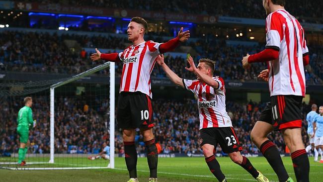 Connor Wickham was the two-goal hero for Sunderland.