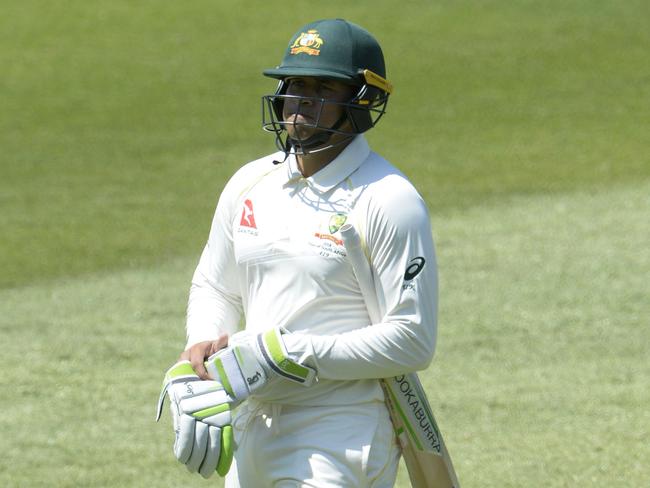 Usman Khawaja’s overseas record must improve.