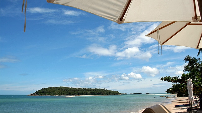 Relax on the gorgeous beach in Koh Samui. Picture: Flickr user tboothhk