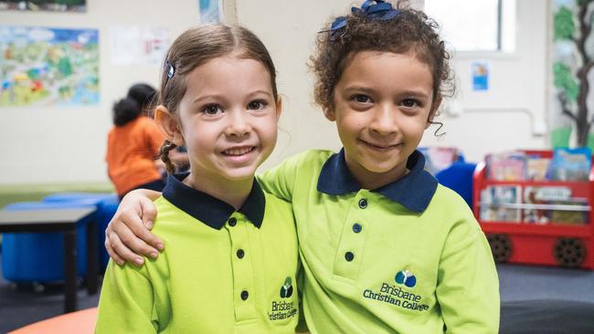 Brisbane Christian College: Lauren and Madison. PHOTO: Supplied