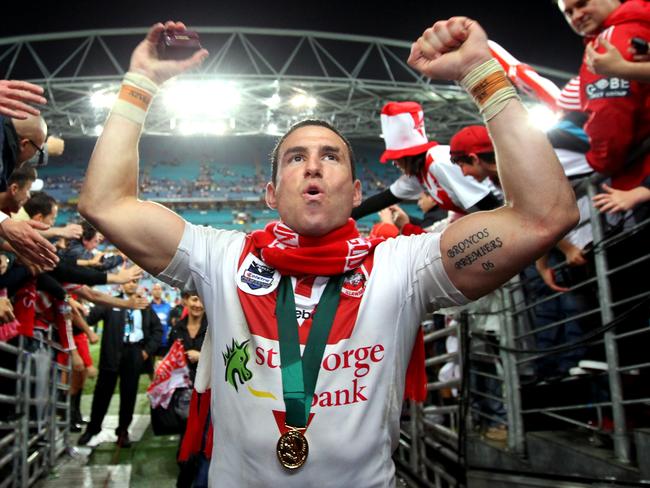 Darius Boyd tasted premiership success with St George Illawarra in 2010.