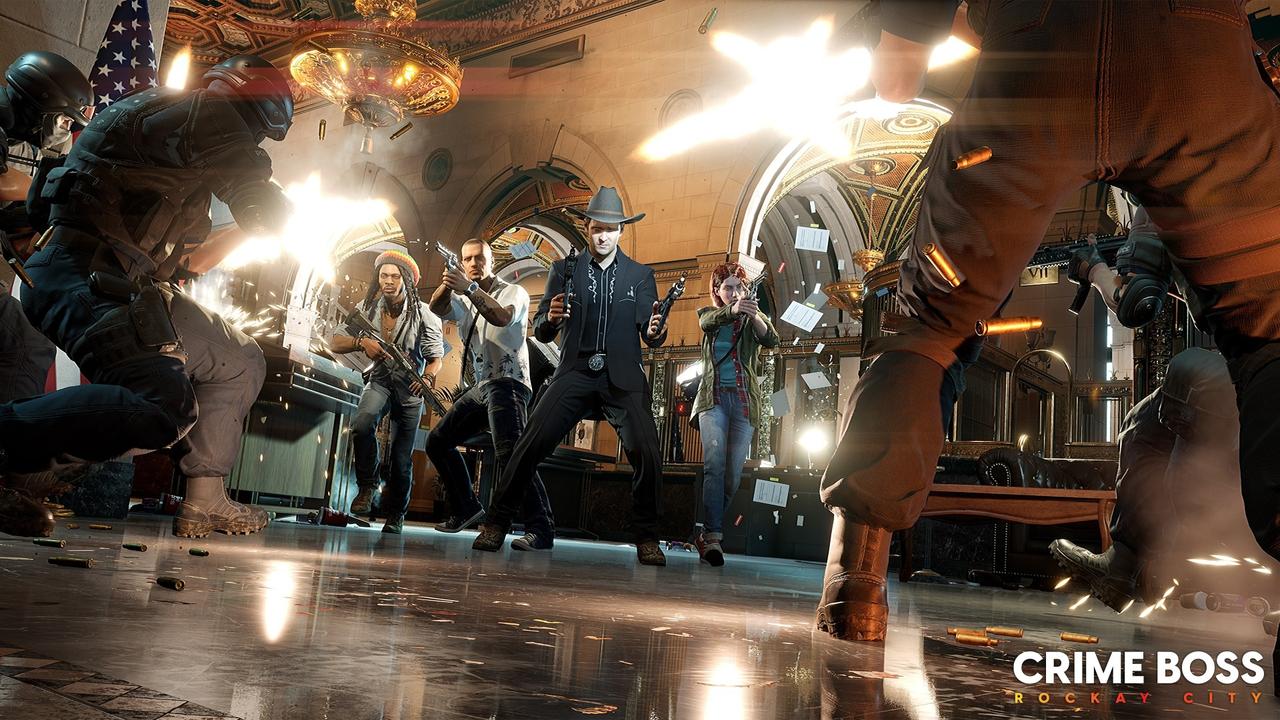 Crime Boss will allow players to team up in co-operative gameplay to take on opposing gangs. Picture: 505 Games