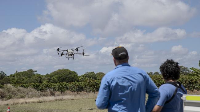 NQ Aerovation agricultural drones are changing how farms are run. Photo: Contributed