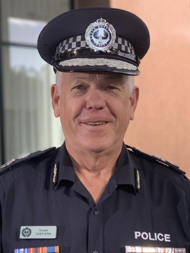 South Australian Police Commissioner Grant Stevens . Picture: Tara Miko