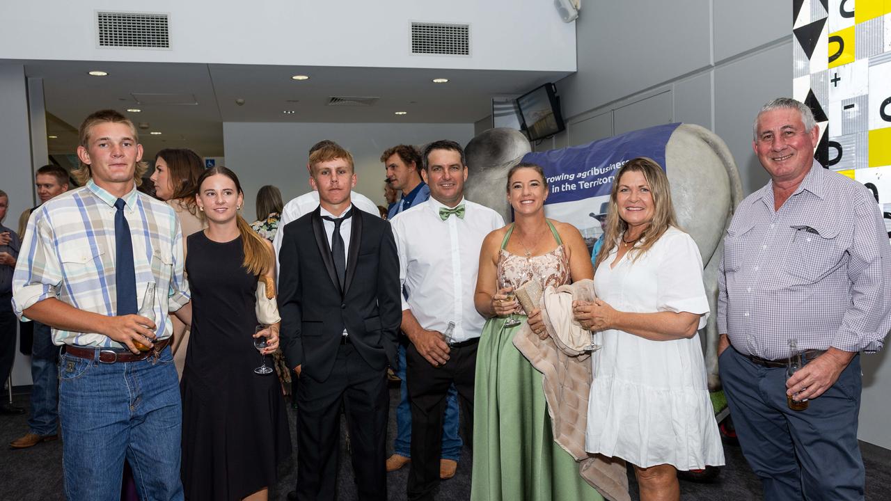 The Howie and Hoares at the 2025 NTCA and AACo Gala Dinner at the Darwin Convention Centre. Picture: Pema Tamang Pakhrin