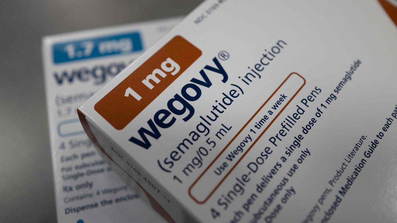 Wegovy, which contains the same active ingredient as Ozempic, will be sold in Australian pharmacies from next week. Picture: Scott Olson/ Getty Images via AFP