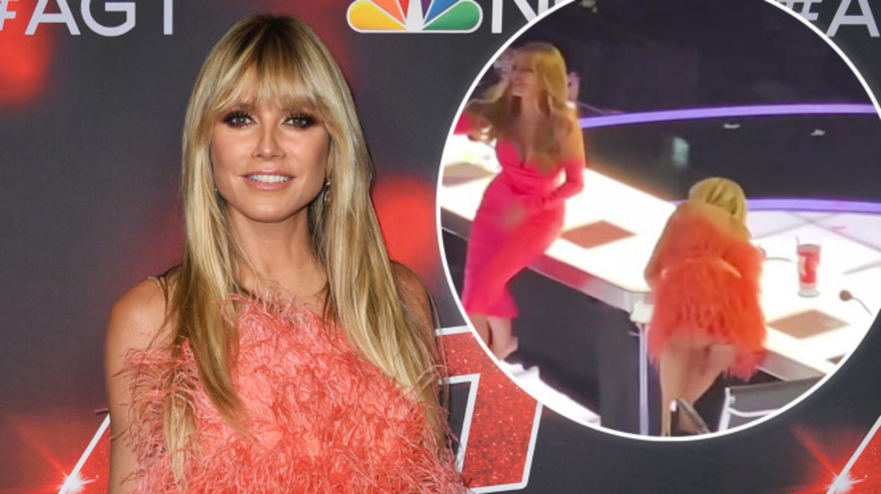 America S Got Talent Heidi Klum Wardrobe Malfunction Instagram Tiktok Video Herald Sun