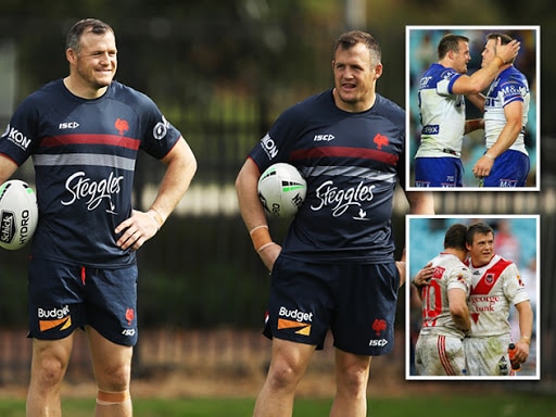 Brett and Josh Morris have fit in seamlessly at the Roosters - while the Dragons and Bulldogs struggle.