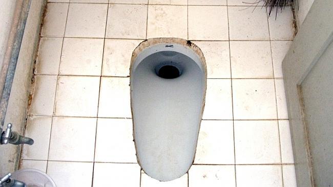A squat toilet in India. Picture: Thinkstock