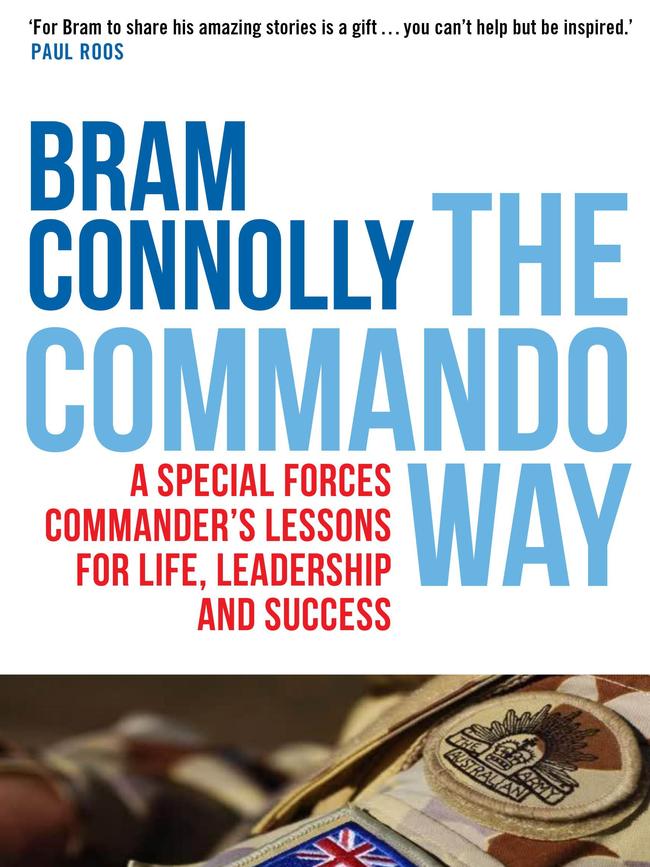 Former Australian Special Forces Major Bram Connolly, who has released a book called ‘The Commando Way’. Picture: Supplied