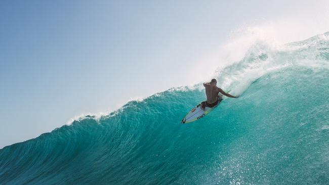 Mick Fanning has three world surfing crowns to his name. Picture: Corey Wilson/Red Bull