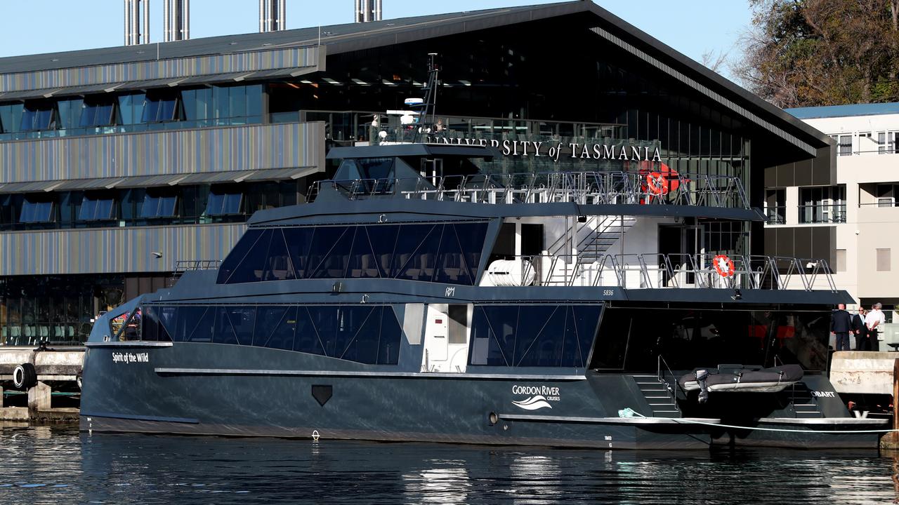 New Gordon River Cruises vessel Spirit of the Wild.  Picture: NIKKI DAVIS-JONES