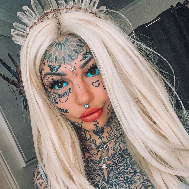 Australia's most tattooed woman Amber Luke on how she 'reinvented' herself  after being a 'normal' girl who 'hated' herself