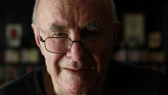 Author Clive James at his home in London