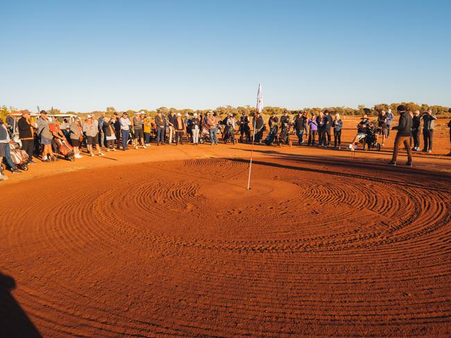Outback Queensland Masters at the Quilpie Golf Club.