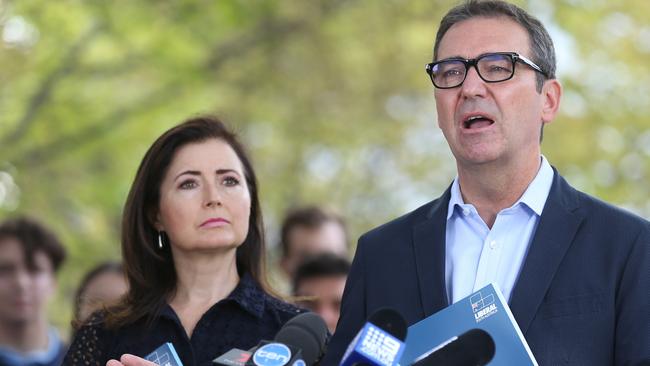 Child Protection Minister Rachel and Premier Stephen Marshall.