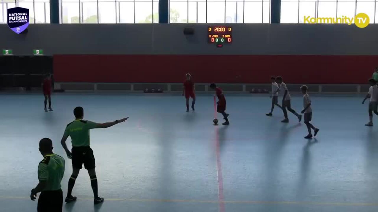 Replay:  Football Queensland v Football South Australia (U15 Boys) - 2025 National Futsal Championships Day 3